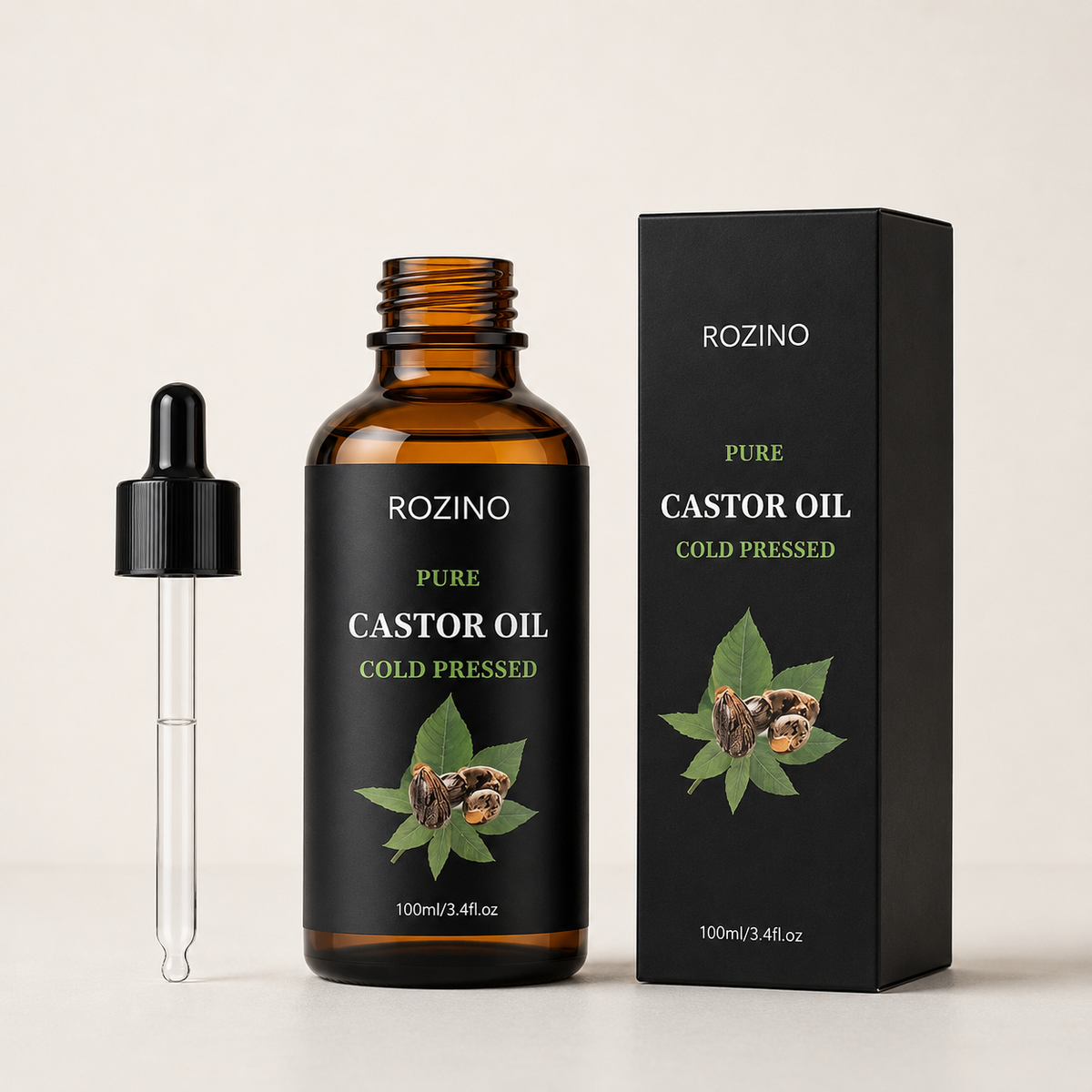 Velora Pure Castor™ | Cold-Pressed Castor Oil
