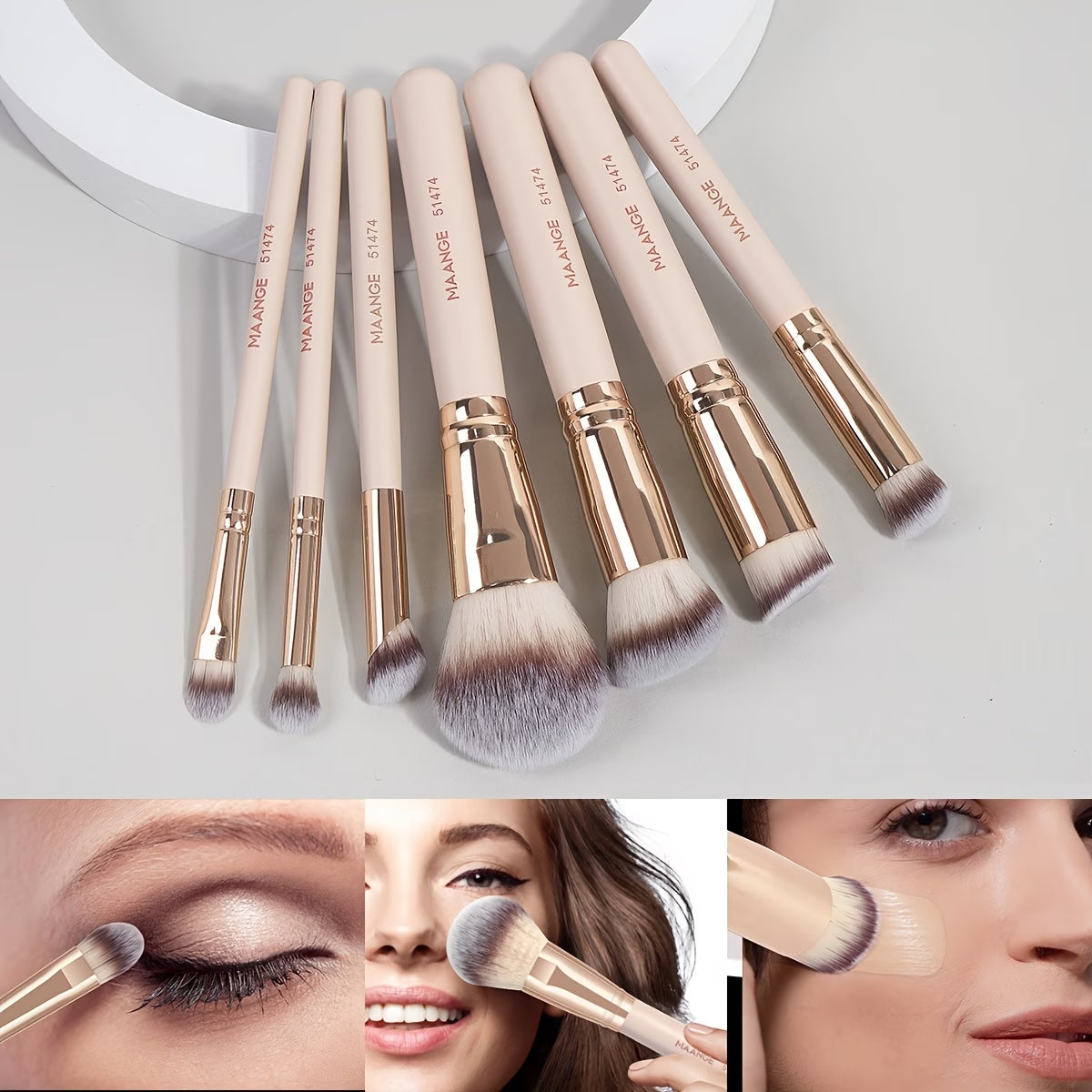 Premium 7-Piece Makeup Brush Set™