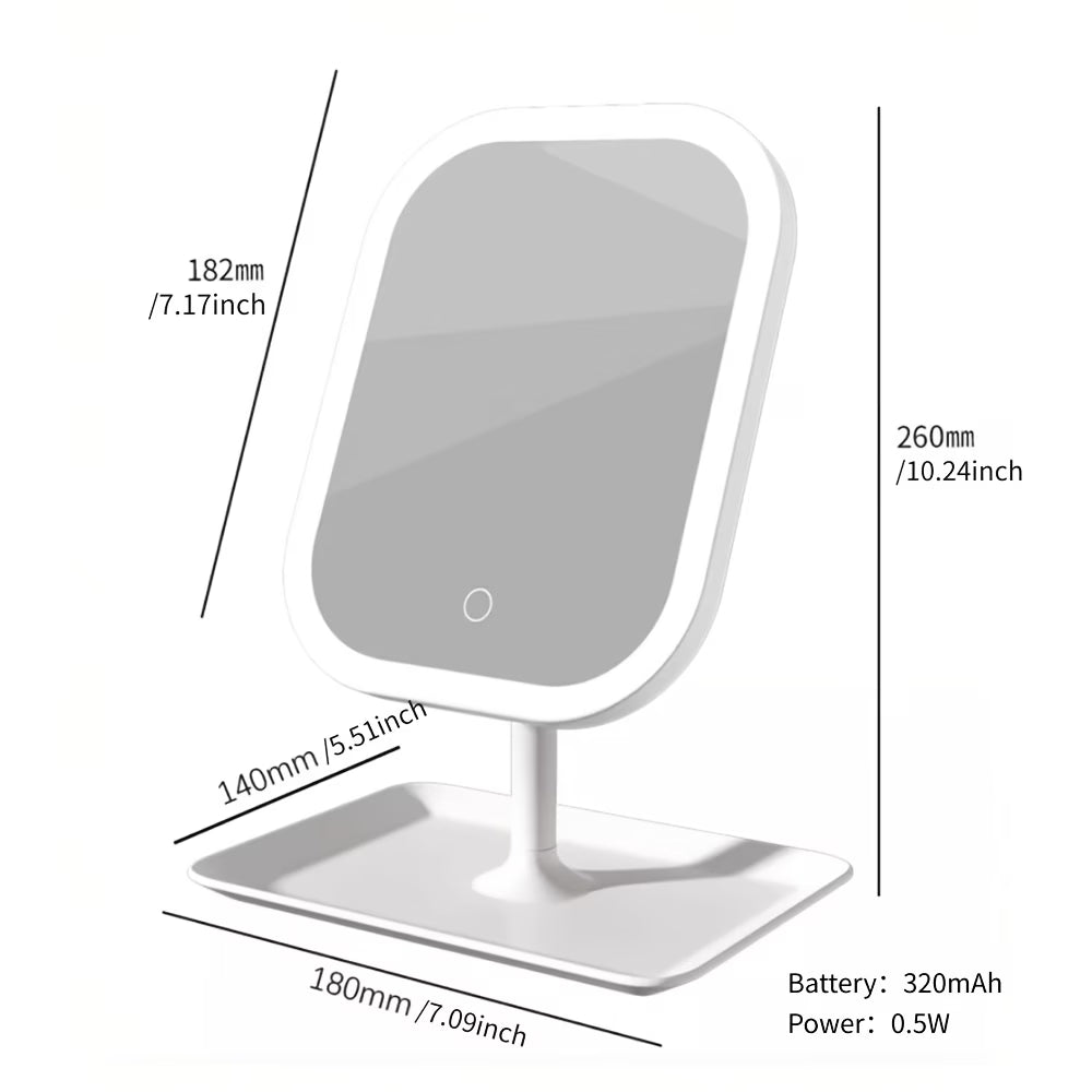 LumiGlow™ Vanity Mirror