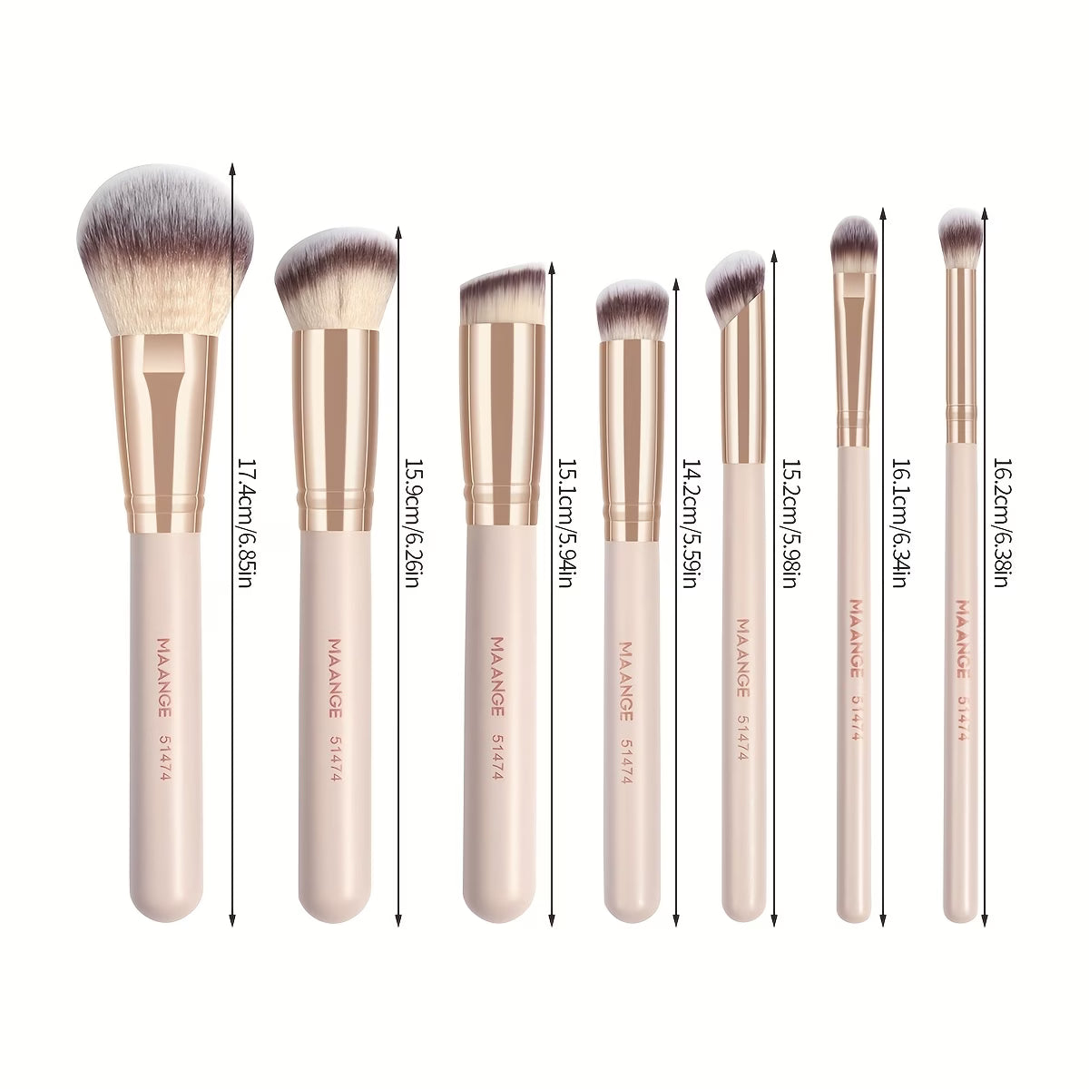 Premium 7-Piece Makeup Brush Set™